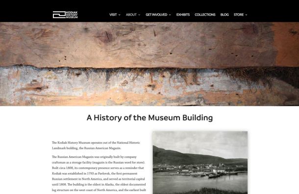 Kodiak History Museum Building Page
