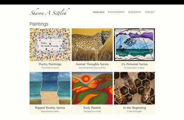Sharon Sittloh Paintings Page